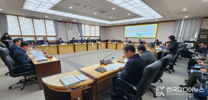 함평군 농업·농촌 및 식품산업 정책심의회 모습