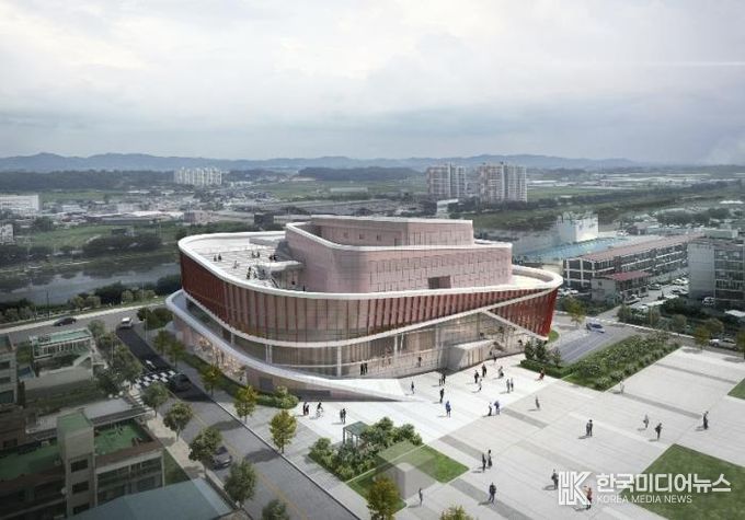 진천문화예술회관 조감도