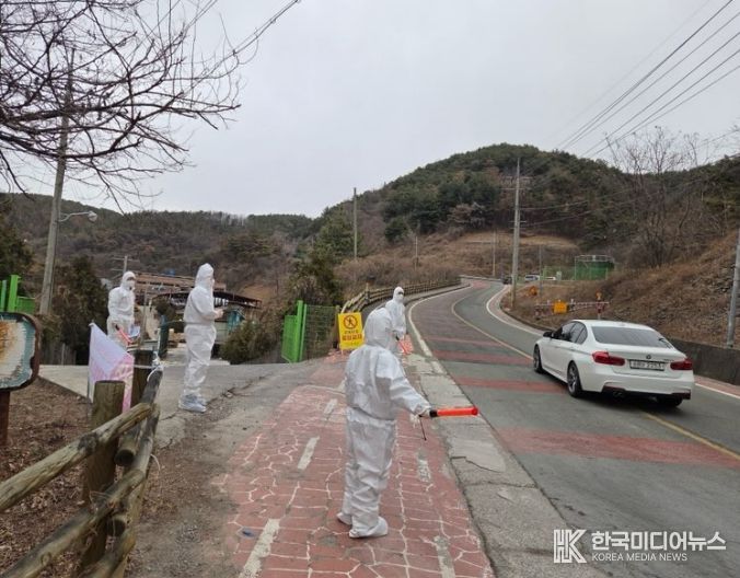 긴급 방역조치 총력
