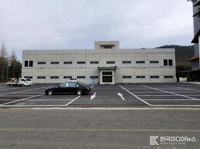 덕산온천관광지 실내골프연습장 조성지 전경