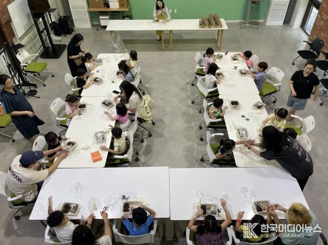 광양예술창고 시민 참여 체험 프로그램 나도예술가 운영 문화예술과(현장사진)