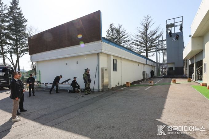 강원특별자치도, 강원경찰특공대 치안 현장 점검