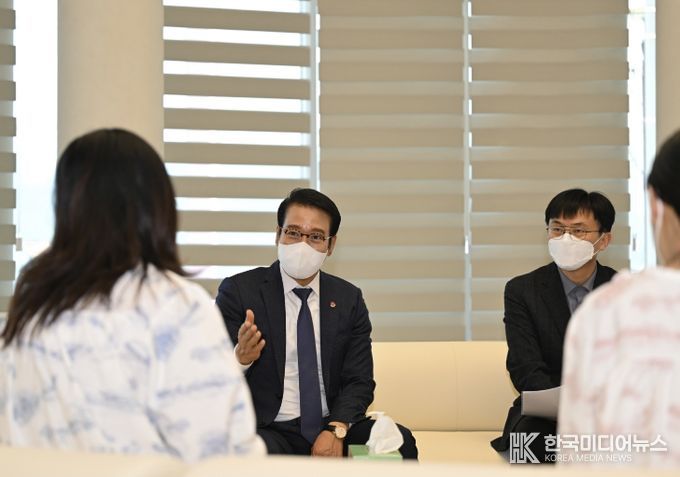 시장, 입실 산모 간담회