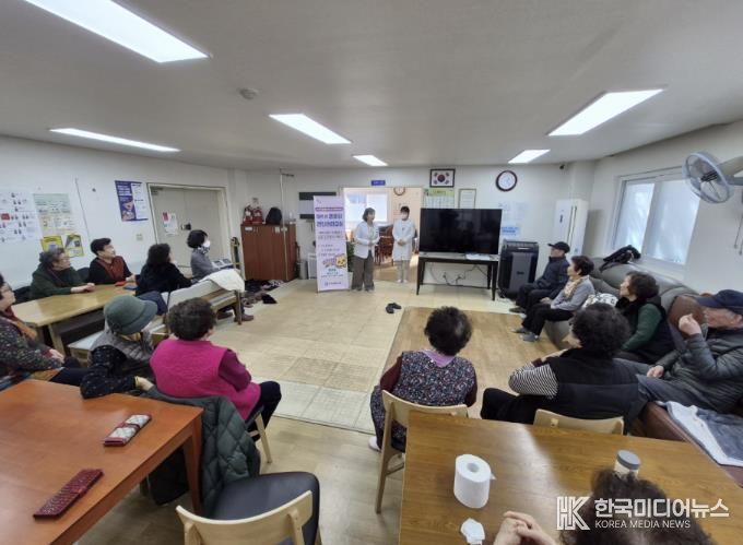 구리시, 경로당 찾아가는 건강관리 서비스 운영