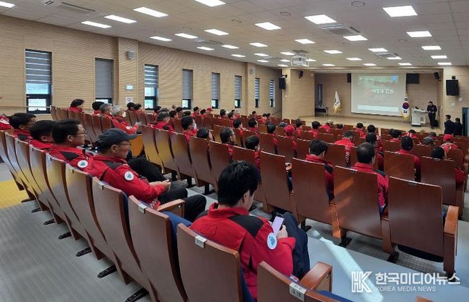 산청군, 산림재난대응단 ‘현장 맞춤형’ 교육 훈련 실시