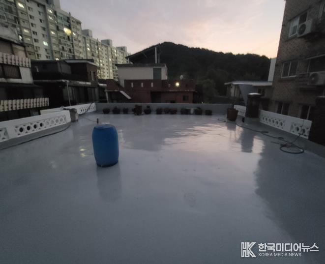 옥상방수(공사후)