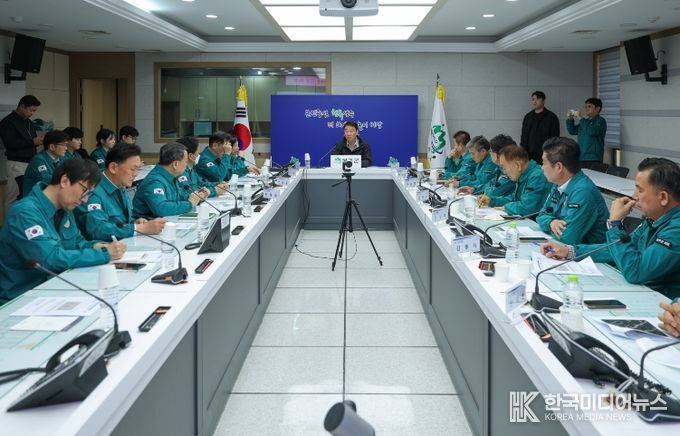 성주군, 규모 2.6 지진 발생에 따른 긴급회의 개최