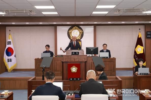 제297회 합천군의회 임시회 개회