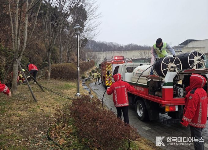 연수구, 봄철 대형산불 대비 관계기관 합동훈련 실시