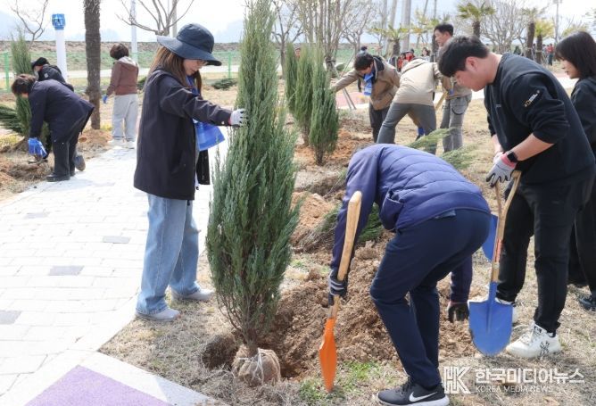 고흥군, 제81회 식목일 나무심기 행사
