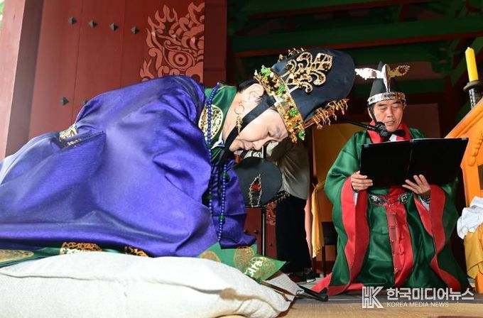 고령군 2026년 춘계 대가야종묘대제 봉행