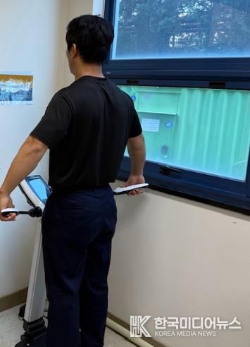 보건소, 한화오션 직장인 대상 모바일 헬스케어 사업 사전검사 진행