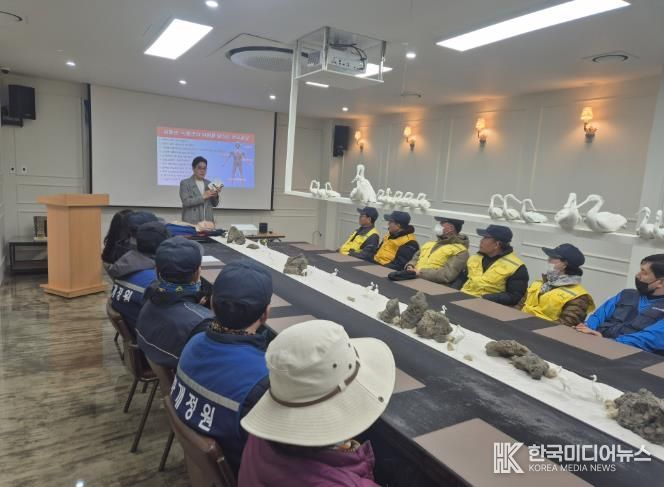 강화군, 화개정원사업소 응급처치 및 심폐소생술 교육 실시