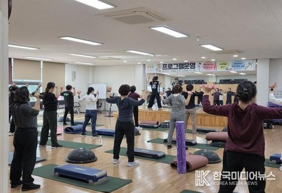 철원군 보건소 서면 건강생활지원센터 운동 프로그램 운영