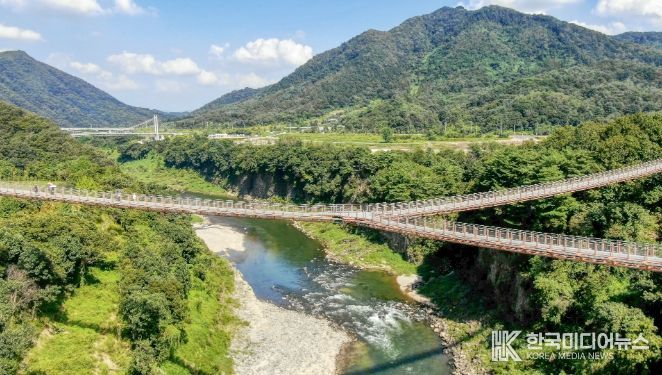 한탄강 Y자출렁다리
