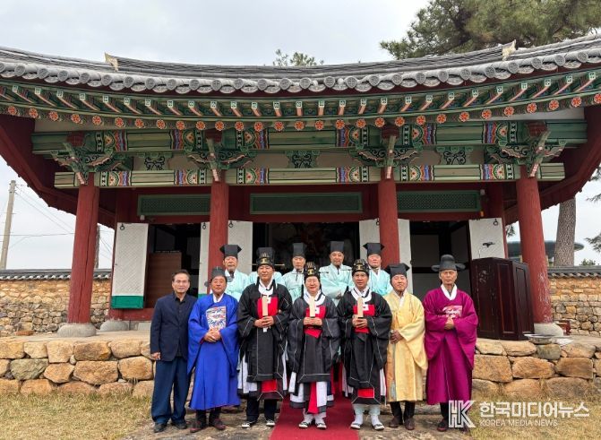 영암 남해신사 춘계 대제 봉행 천년 해신제 전통 이어가