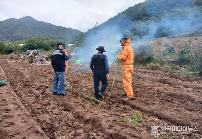 봄철 산림 내 불법행위 집중단속