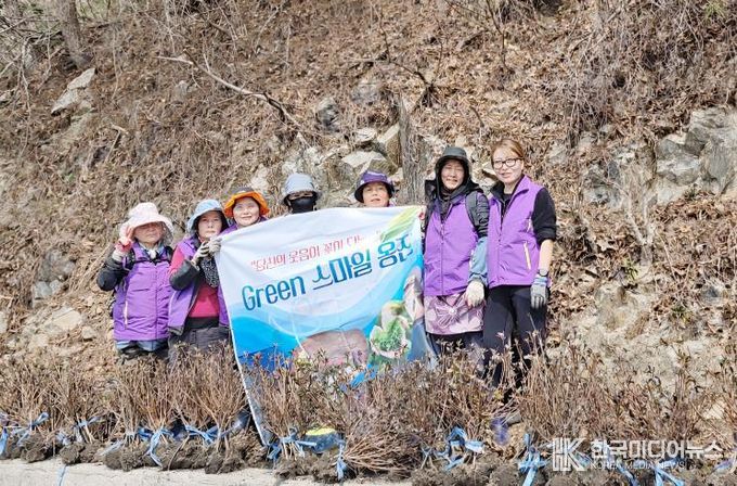 옹진군자원봉사센터, 소이작도 철쭉 식재 ‘Green 스마일 옹진’ 본격 추진
