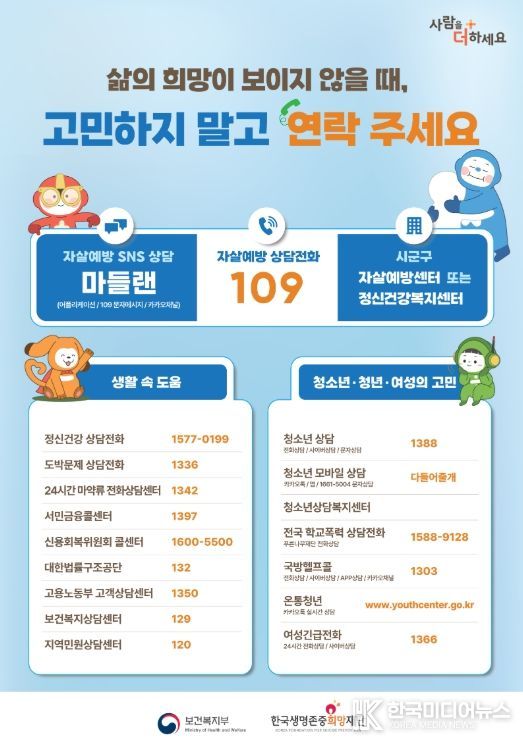 고위험군 발굴 및 자살 예방 체계 강화