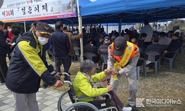 서산소방서, 검은여재 행사장 안전관리 지원으로 사고 예방 총력