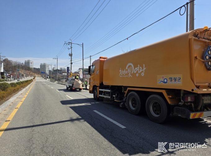 봄철 도로시설 일제 정비 추진