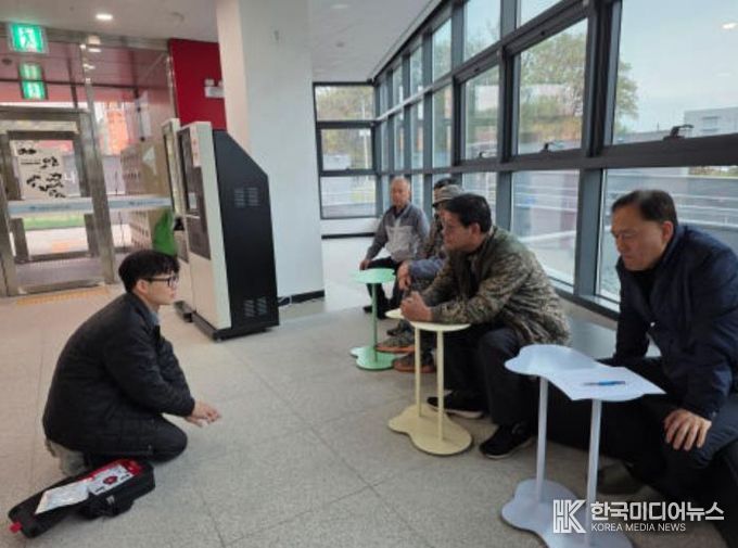 김천시시설관리공단, 감문국이야기나라 자체소방훈련 실시