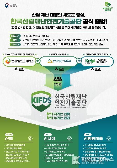 한국산림재난안전기술공단 출범
