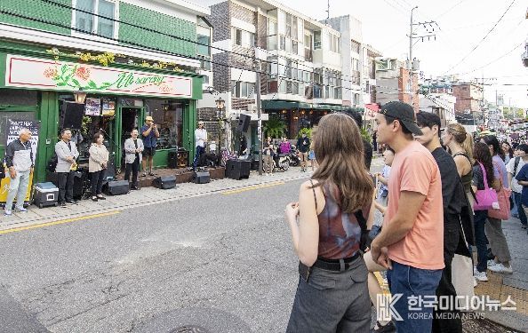 2025년 9월 열린 신흥로 해방위크 골목상권 축제